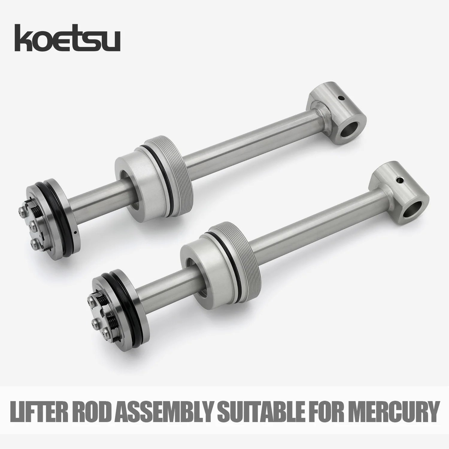 KOETSU Trim Tilt Piston Rod End Cap Assembly Hydraulic Cylinder Repair Parts Compatible with MercuryOutboardMotor Trim Tilt Unit
