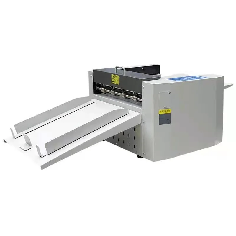 High Quality Perforated Sheet Digital Control Desktop Manual Creaser Paper Creasing Machine