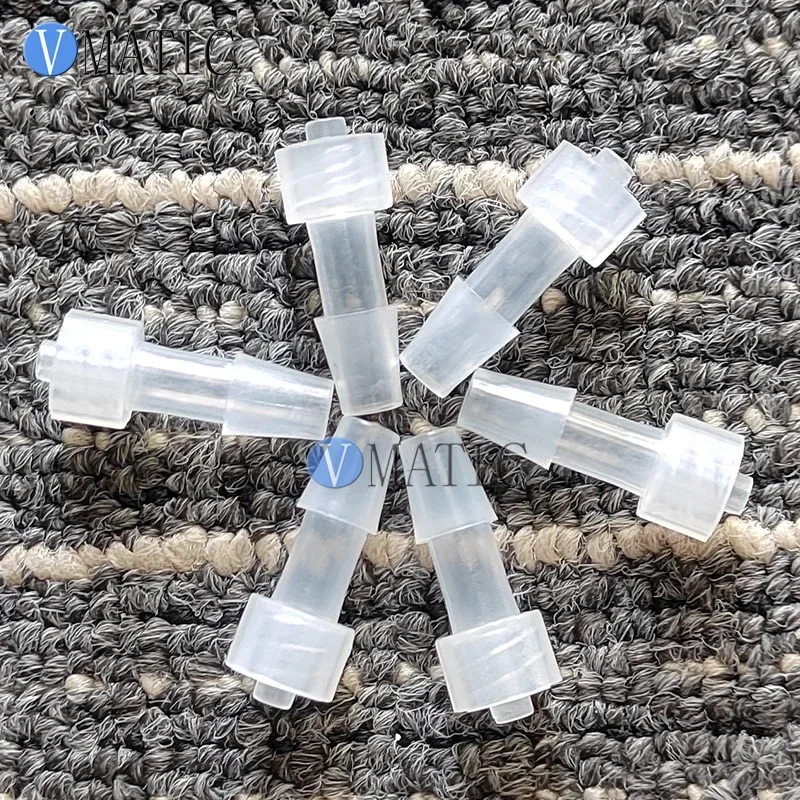 Free Shipping 10 Pcs 1/4 Inch Male Plastic Hose Fitting Barb Thread Copper Connector Joint Coupler Adapter