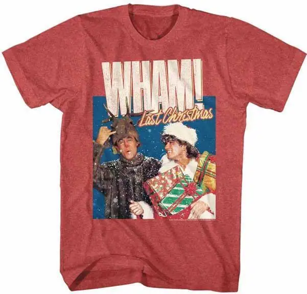 Wham George Michael Andrew Ridgeley Pop Rock Musical Duo Band Concert T Shirt 9