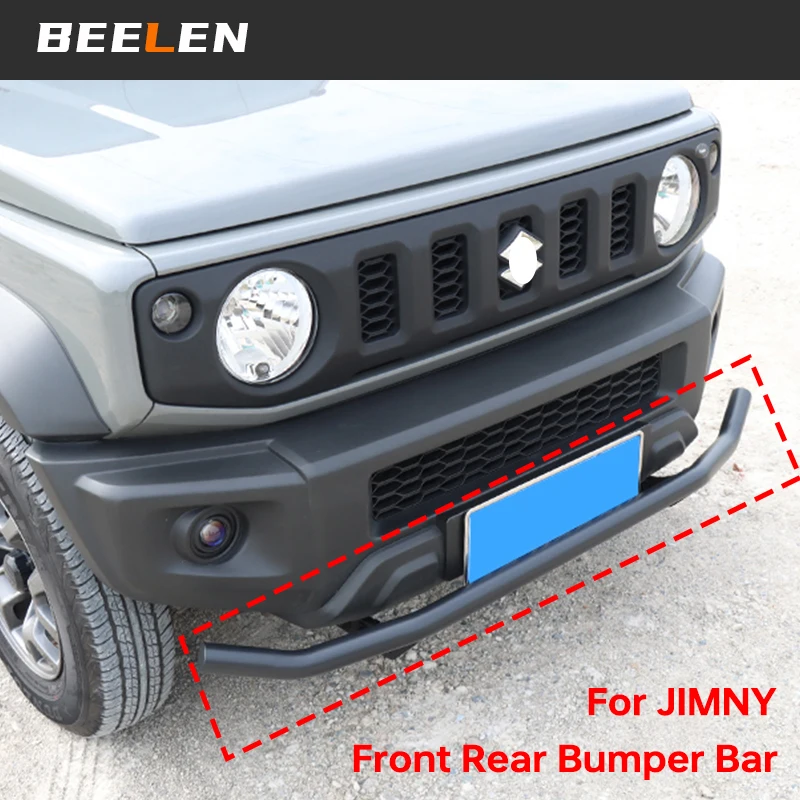 

Front Rear Bumper Bar For Suzuki Jimny JB64 Sierra JB74W 2019 2023 Steel Front Bumper Rear Bumpers Exterior Accessories