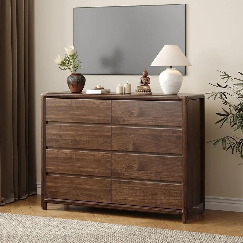 

Customizable Chinese solid wood side chest , entrance, living room cabinet, sofa stand cabinet, storage locker,