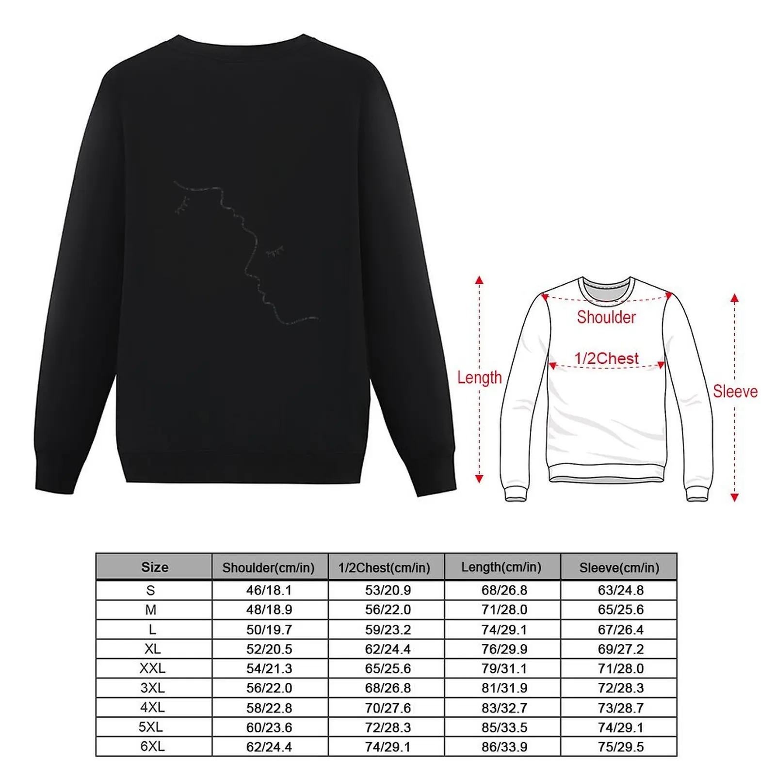 Minimalistic line kiss Pullover men's autumn clothes mens clothing clothes for men men's sweat-shirt oversize sweatshirts