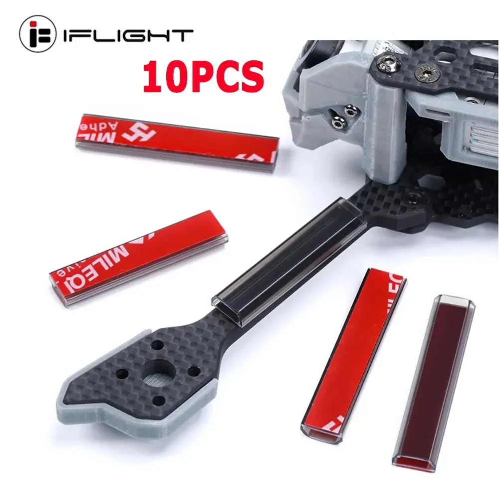 10 sztuk iFlight bezszczotkowy silnik 4 w 1 ESC kabel drutu rura ochronna wąskie ramię dla XL/SL/DC Nazgul5 FPV Racing Drone rama