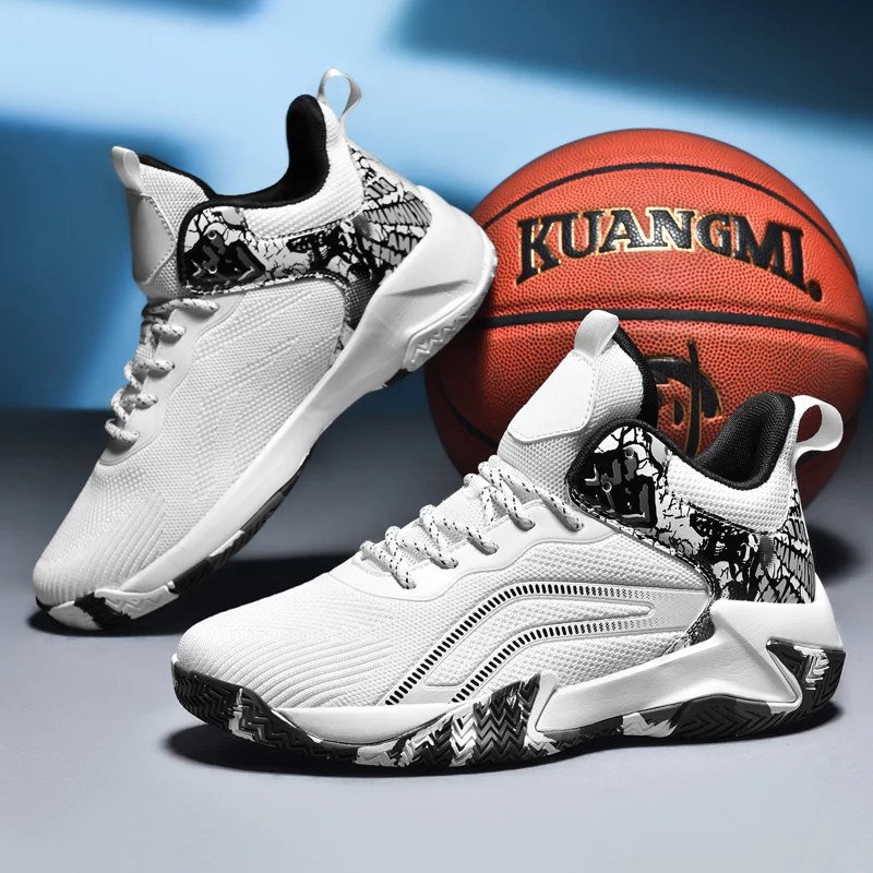 

Basketball shoes Men's casual sneakers spring summer breathable outdoor anti slip speed running shoes student racing sports shoe
