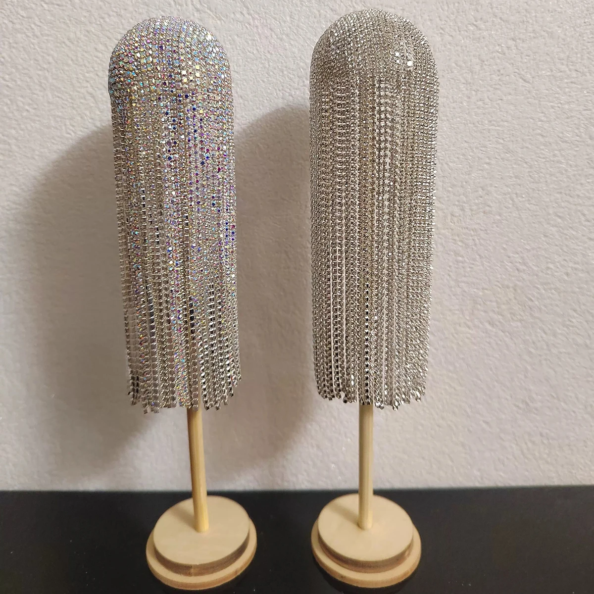 เครื่องประดับนางแบบขนาด 30 ซม. เพชรระยิบระยับ แฟชั่นที่คาดผมประดับเพชร นางฟ้าประดับเพชร สำหรับตุ๊กตาเจ้าหญิงขนาด 1/6 แต่งตัว