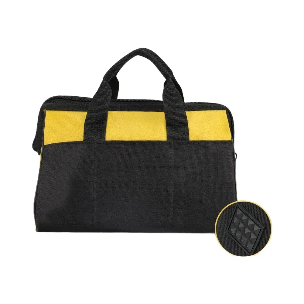 14-Inch Oxford Tool Bag With 14 Pockets For Electricians & DIY Projects Hand Pulled Tool Kit 32.5x 21x24cm
