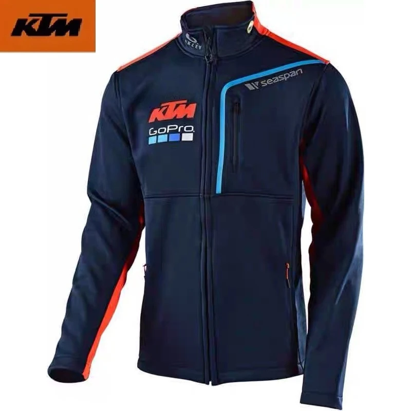 

Мотоциклетная куртка F1 Racing Team для KTM, мужской ветрозащитный костюм, водонепроницаемая мотоциклетная износостойкая мотоодежда, четыре сезона