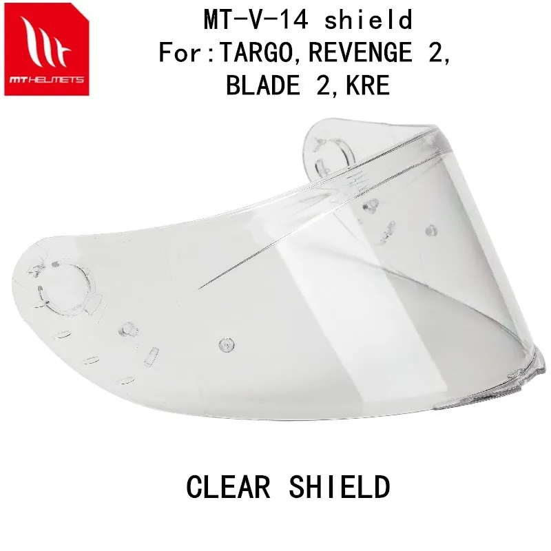 Afbeelding 6: MT-V-14 Helmschild voor MT RAPID PRO BLADE 2 SV REVENGE 2 TARGO motorhelm vizier