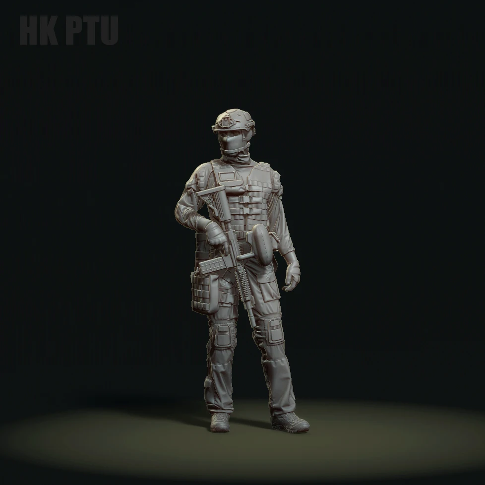 Kits de figuras de soldado de resina WNGG 1/35, A2-1 incoloro y autoensamblado