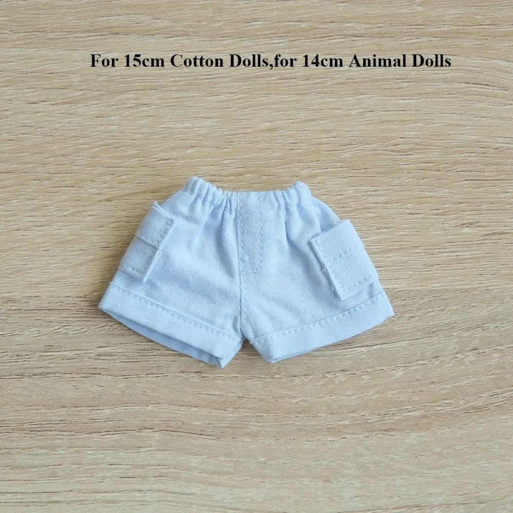

New Fashion Cotton Doll Shorts Multistyles Jeans Pants Cotton Doll Suit 15/20cm Cotton Doll
