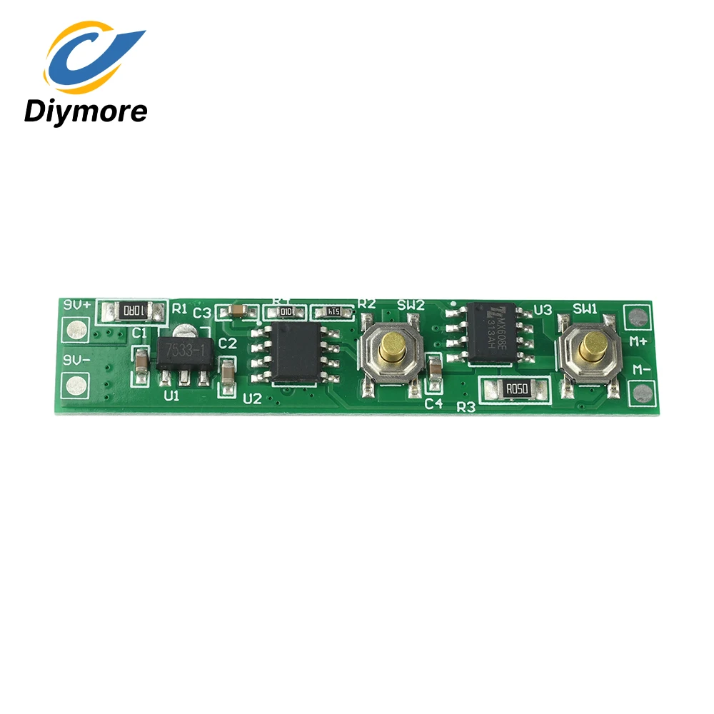Micro DC Motor Forward Reverse Switch Board DIY Project Controller for Electric Screwdriver with Stalled Motor Detection