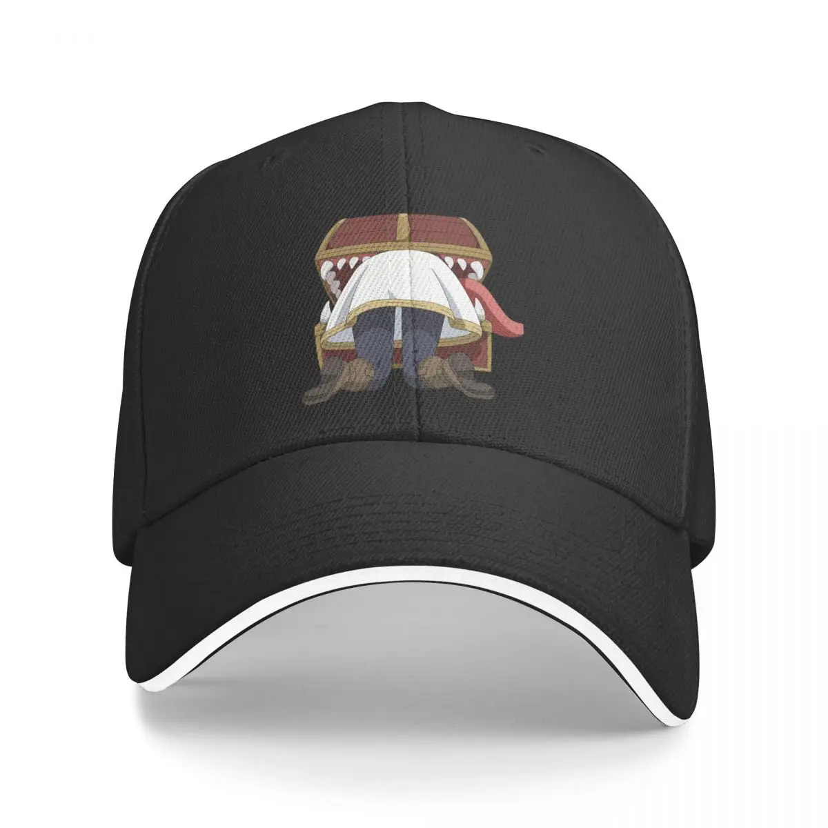 Frieren Trapped In A Mimic Trucker Cap Fashion Frieren Beyond Journey's End Snapback Cap For Unisex Style Casquette Adjustable