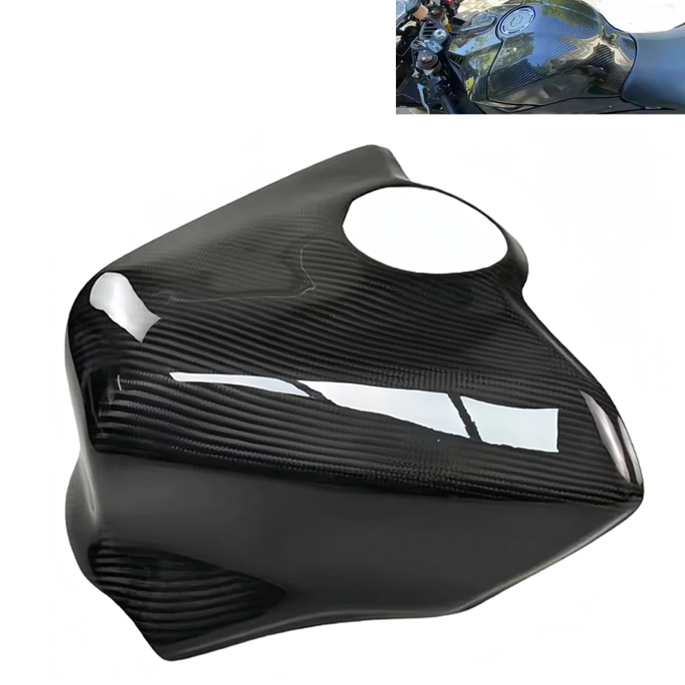 

Для YAMAHA R1 R1M 2020 2021 2022 2023 2024 2025 Аксессуары для мотоциклов из углеродного волокна Передний топливный бак Верхняя крышка Airbox Защитная крышка