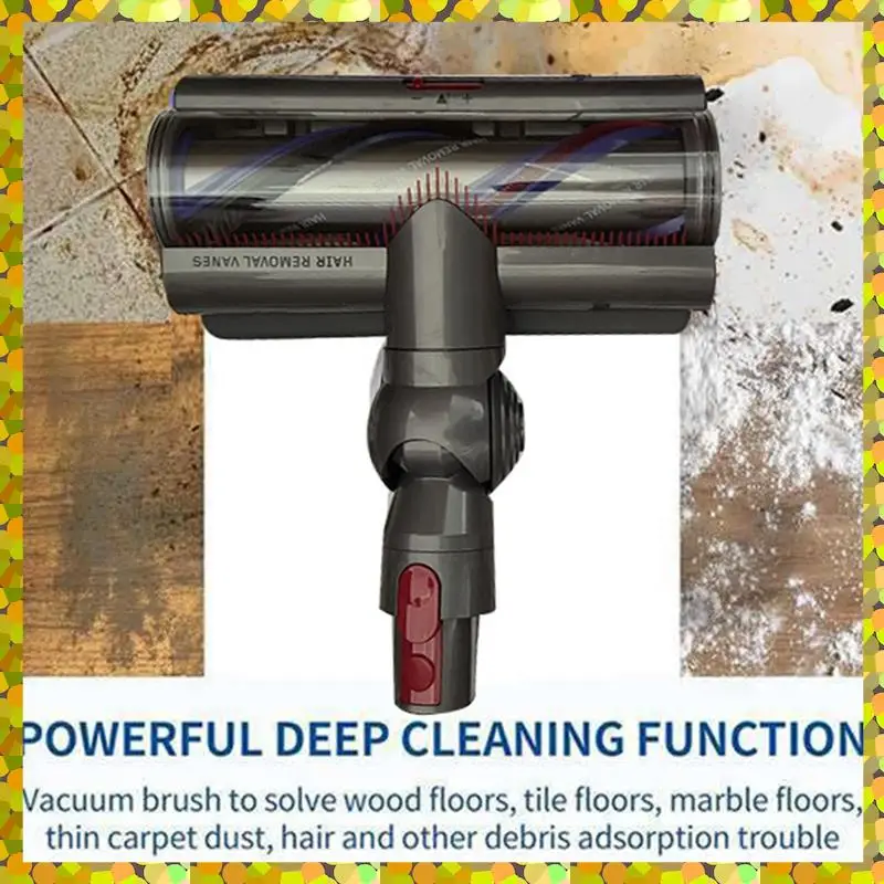 

AGLH Quick-Release Direct Drive Brush Head For Dyson V7/V8/V10/V11/V15 Vacuum Attachments For Hardwood Floor