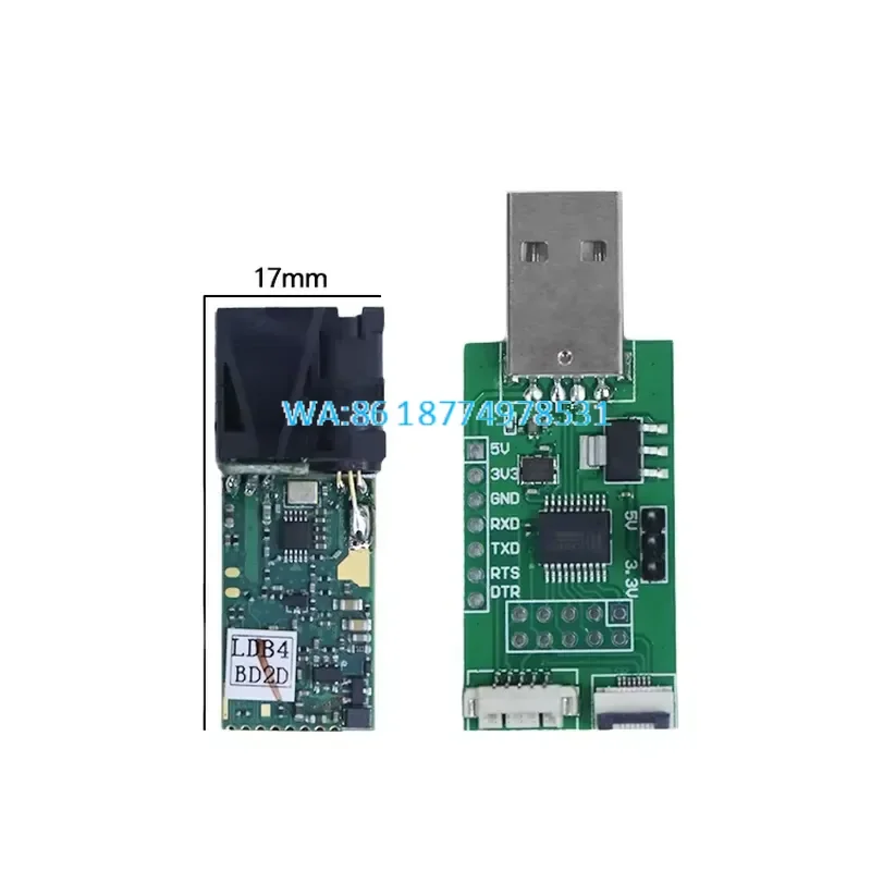 Wmwmnu for Arduino Distance Sensor High Precision 1mm USB 5m 10m Ranging Module for Mining