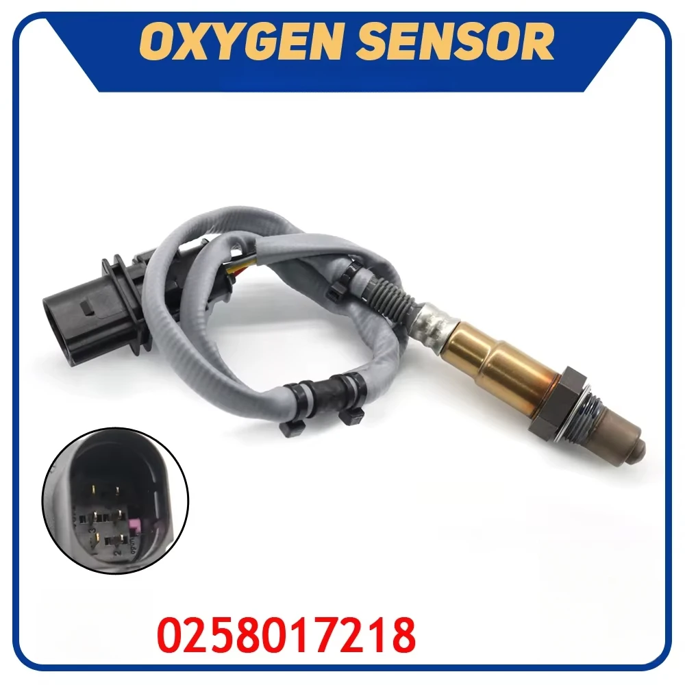 Car Front Left Air Fuel Ratio Probe Lambda O2 Oxygen Sensor 0258017218 For 2010-2016 Porsche Panamera 3.6L 4.8L V6 V8