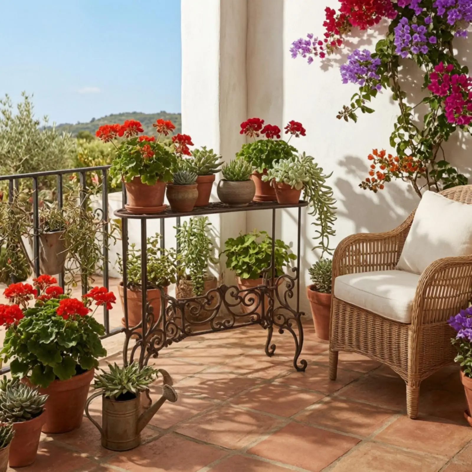 double-layer-display-rack-metal-plant-stand-vintage-scrollwork-flower-shelf-sturdy-two-level-rack-for-garden-porch
