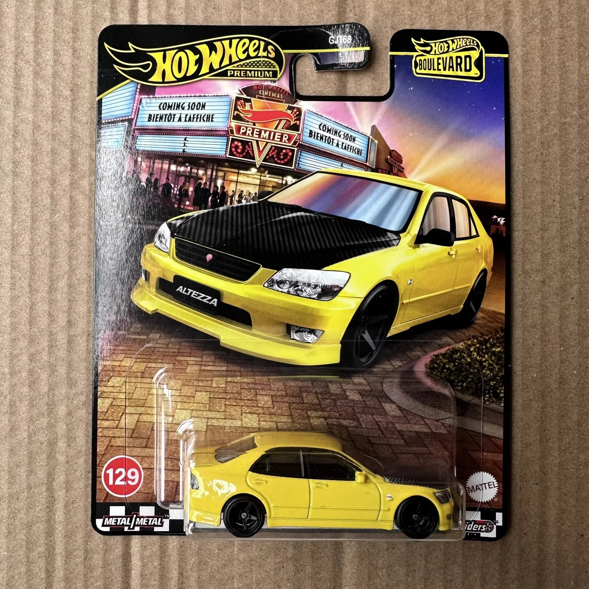 Hot Wheels Premium '98 Toyota Altezza Boulevard 1:64 مقياس يموت الصب تحصيل نموذج سيارة مجموعة سبيكة سيارة لعبة الأولاد هدية