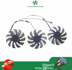 Ventilador para tarjeta gráfica de 82MM PLA09215S12H RX5700XT de 4 pines para GIGABYTE AORUS Radeon RX 5700 XT 8G