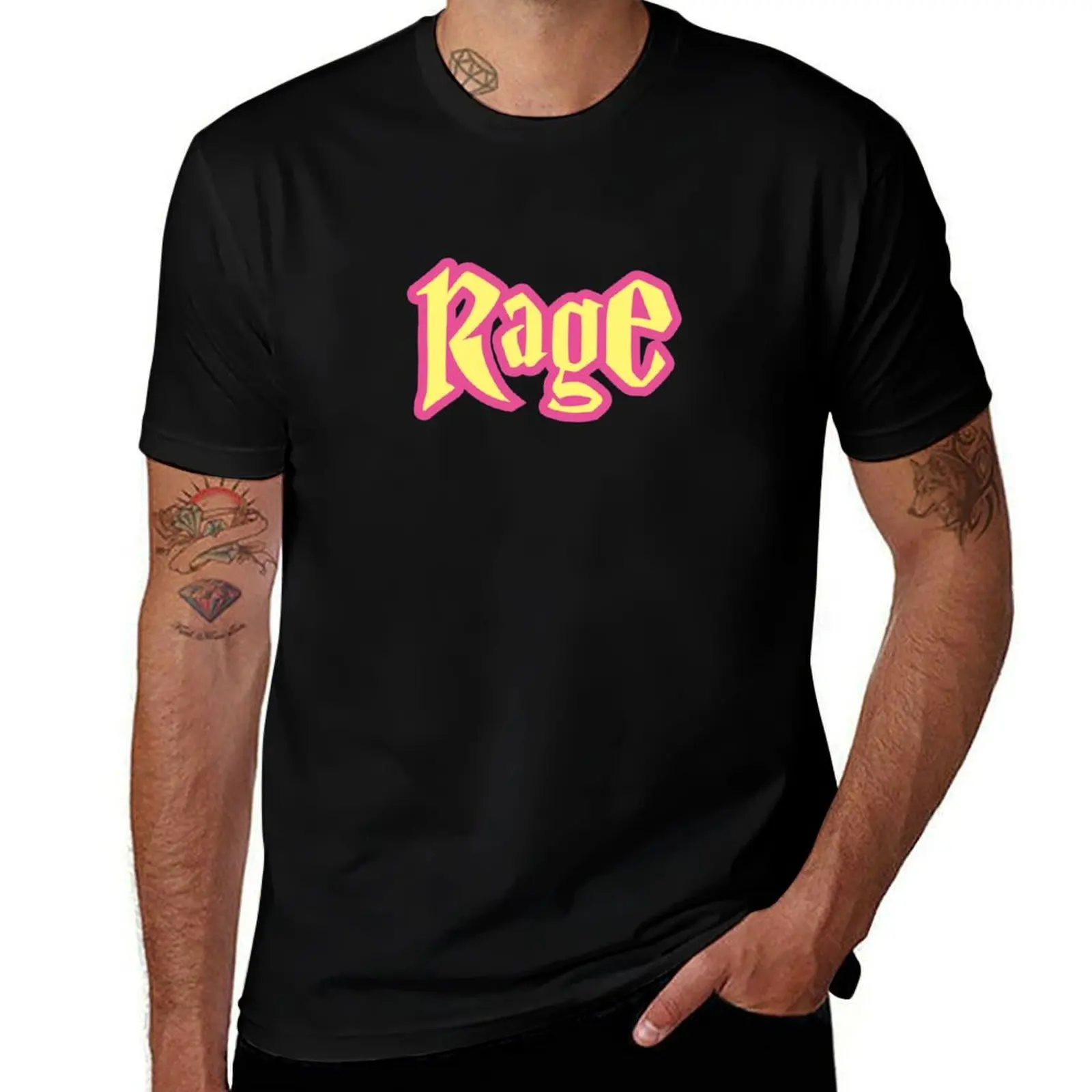 

Rage T-Shirt t shirt personalised t shirts for man cotton funny T-Shirt