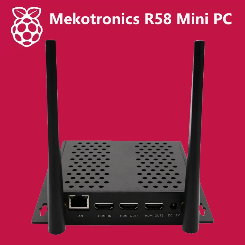 Mekotronics R58 Mini Aluminium enclosure, Rockchip RK3588