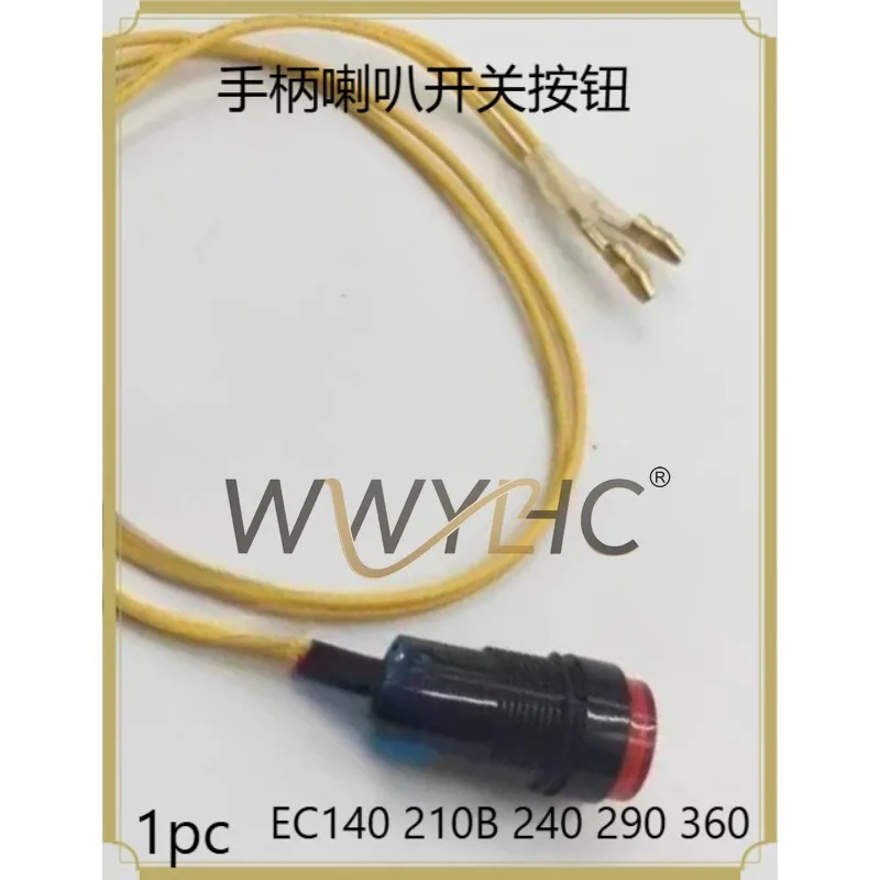 1PC Excavator Joystick Horn Switch Button Fits EC140 210B 240 290 360 Excavator