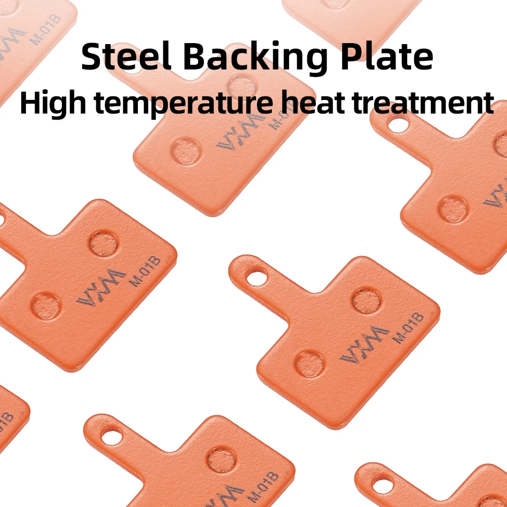 VXM 25 Paar verpackte Fahrrad-Scheibenbremsbeläge aus Keramik und Metall, verschleißfeste Ölbremsbeläge, MTB-Fahrrad-Scheibenbremsen-Zubehör