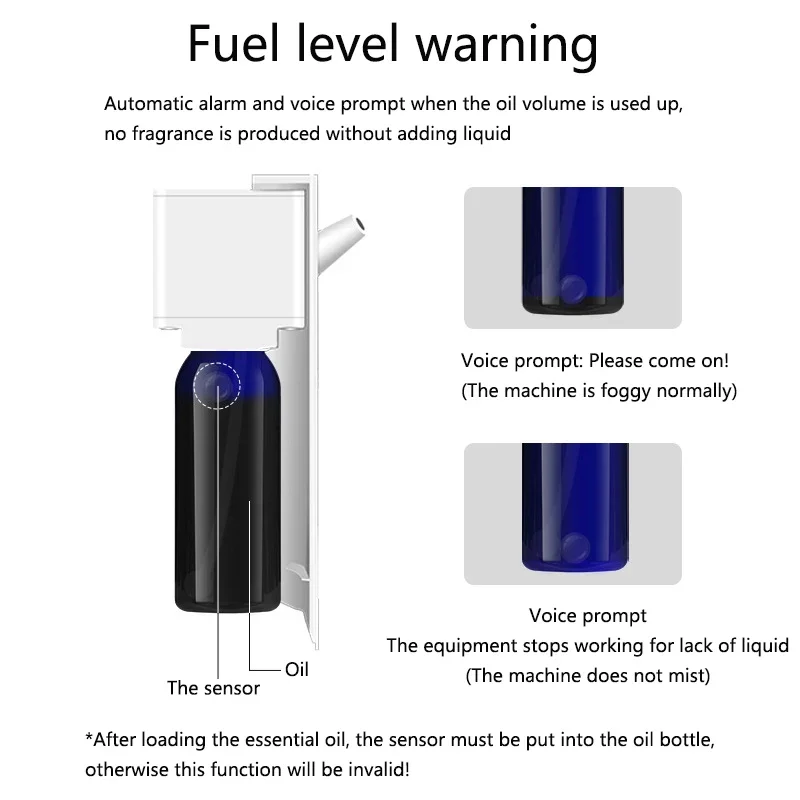 Умный аромадиффузор, чистый диффузор для эфирных масел, устройство для ароматизации ароматизатора для дома, торгового центра
