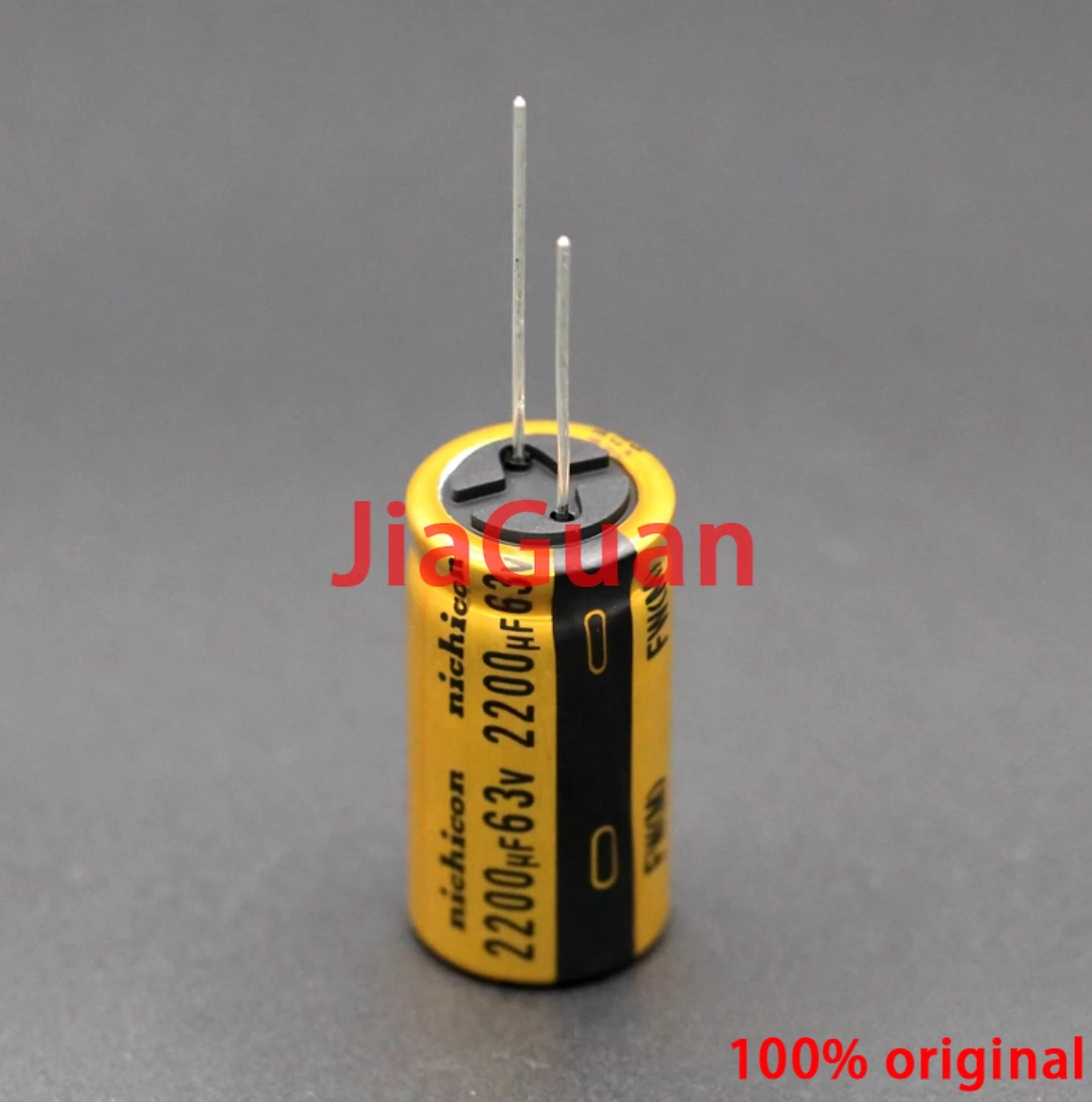 4PCS/lot original Japan NEW NICHICON FW 2200UF 63V 18X35MM 63V2200UF Electrolytic Capacitor Free Shipping