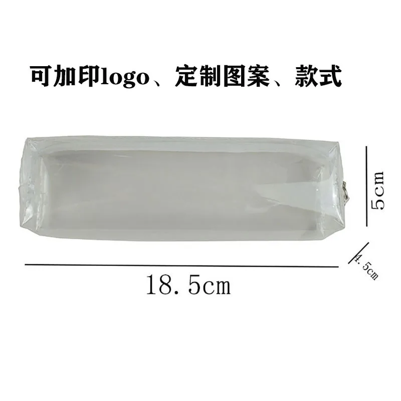 Transparante Rits Etui Pen Bag Cosmetische Make-Up Pouch Diversen Organisatoren Briefpapier Geschenken Schoolbenodigdheden