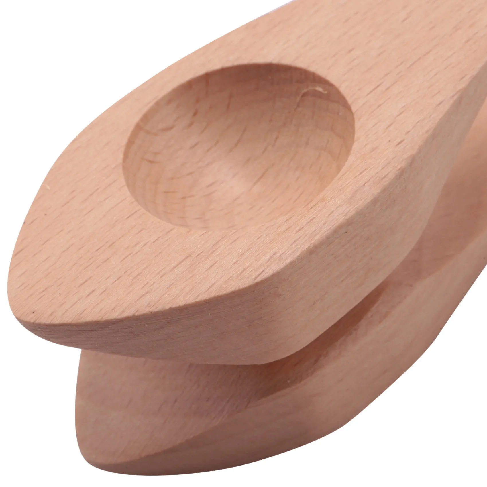 

TURE 10Pcs Wooden Musical Spoons Folk Percussion Instrument Natural Wood Musical Spoons Traditional Percussion Spoons Musical