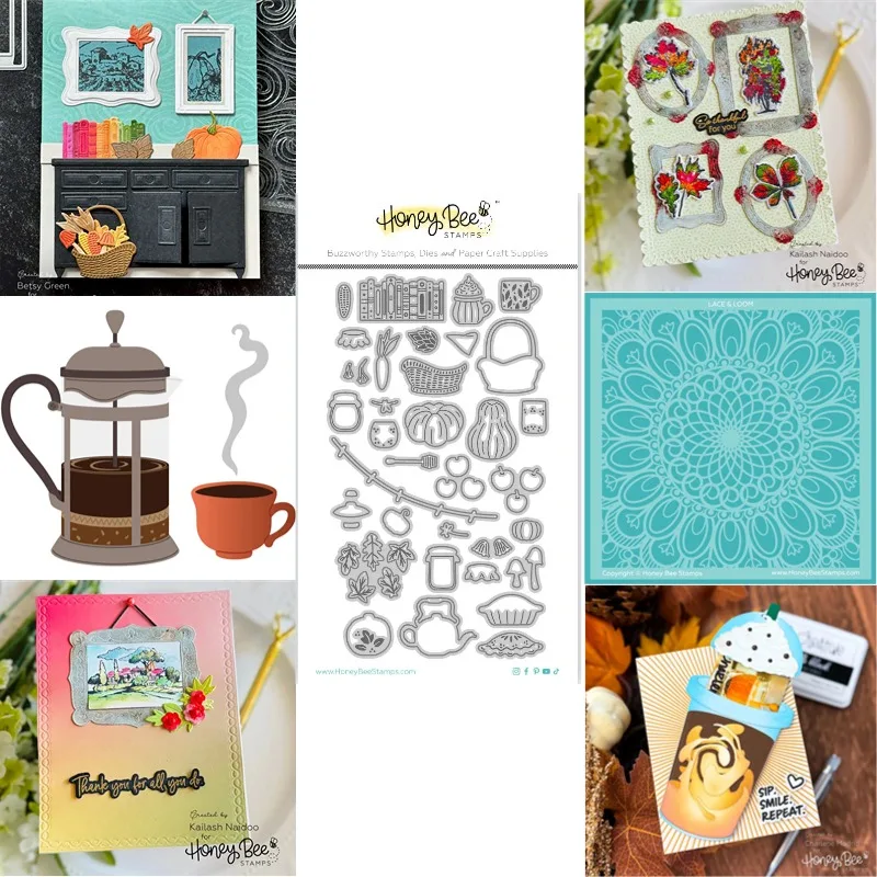 Coffee Bar Outdoors Stencils And Dies New Arrival 2025 Scrapbook Diary Decoration Stencil Embossing Template DIY Greeting Card
