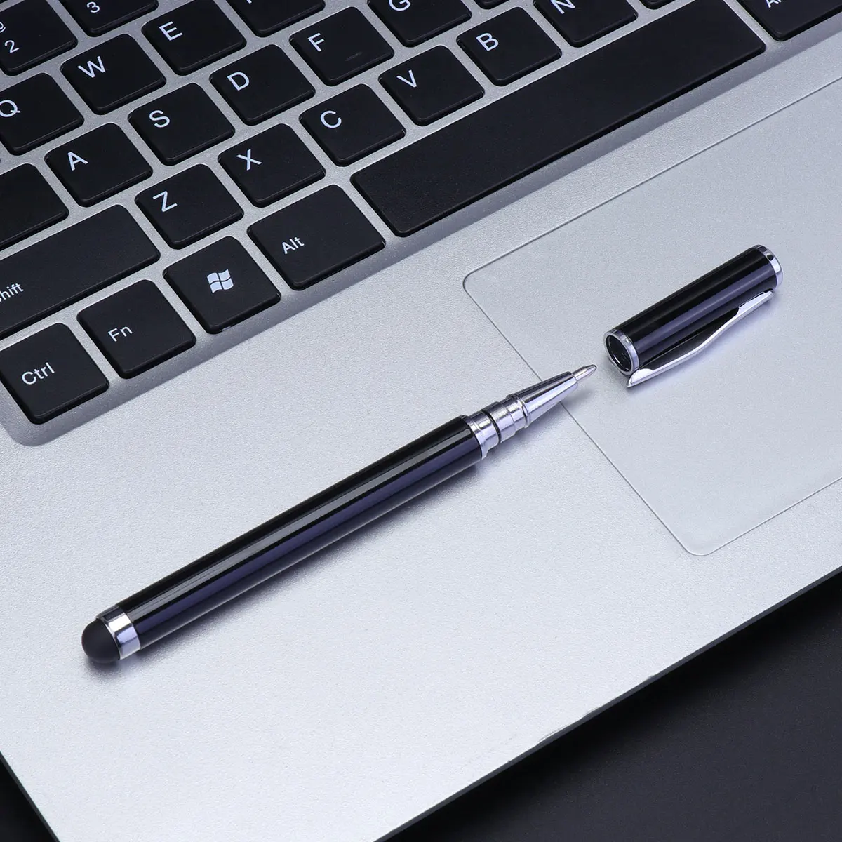 

10 Pcs Dual Purpose Touchscreen Pen Metallic Cute Stylus 2-in-1 Writing Capacitive