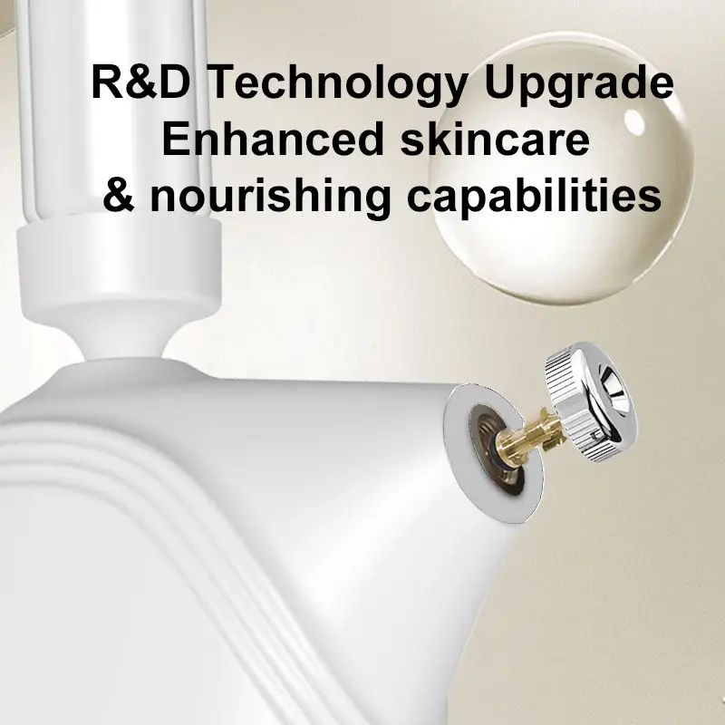 New Handheld Oxygen Injection Instrument Facial Skin Moisturizing Mist Sprayer Airbrush Upgraded Mini Portable Oxygen Cylinder