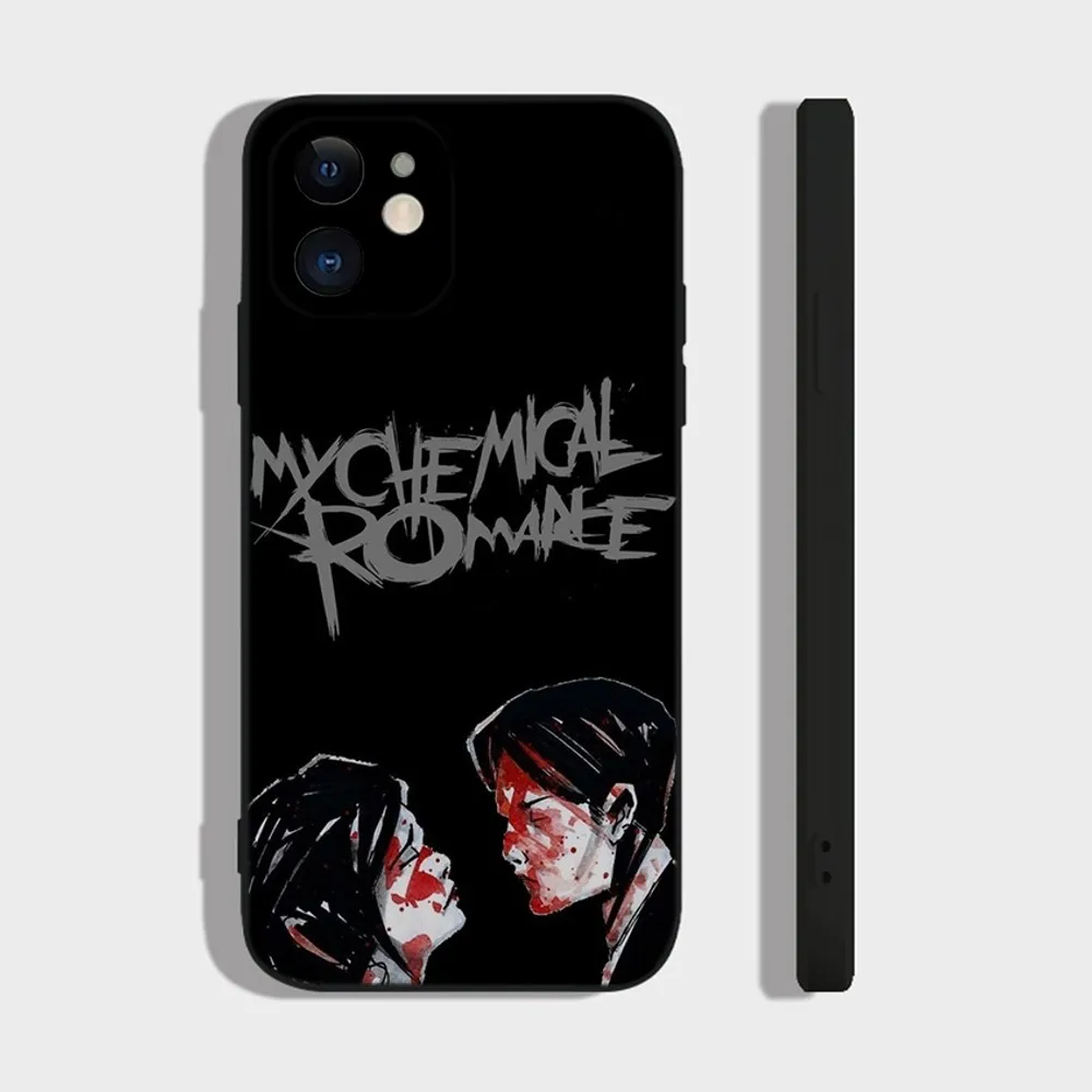 My C-Chemical Romance Phone Case For iPhone 16,15,14,13,12,11 Plus,Pro,Max,XR,XS,X,7,8 Plus,SE,Mini Silicone Soft