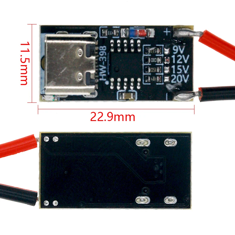 Carte décodeur PD/QC à charge rapide USB Boost Tech, alimentation de type C, technologie de changement PD3.0/2.0 PPS/QC4 + QC3.0/2.0 FCP ADavid