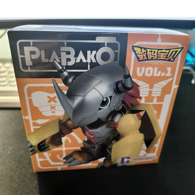 오리지널 반다이 플라모델 디지몬 어드벤처 플라스틱 모델 키트 서프라이즈 박스 WarGreymon 조립 피규어 성인용 장난감 수집품