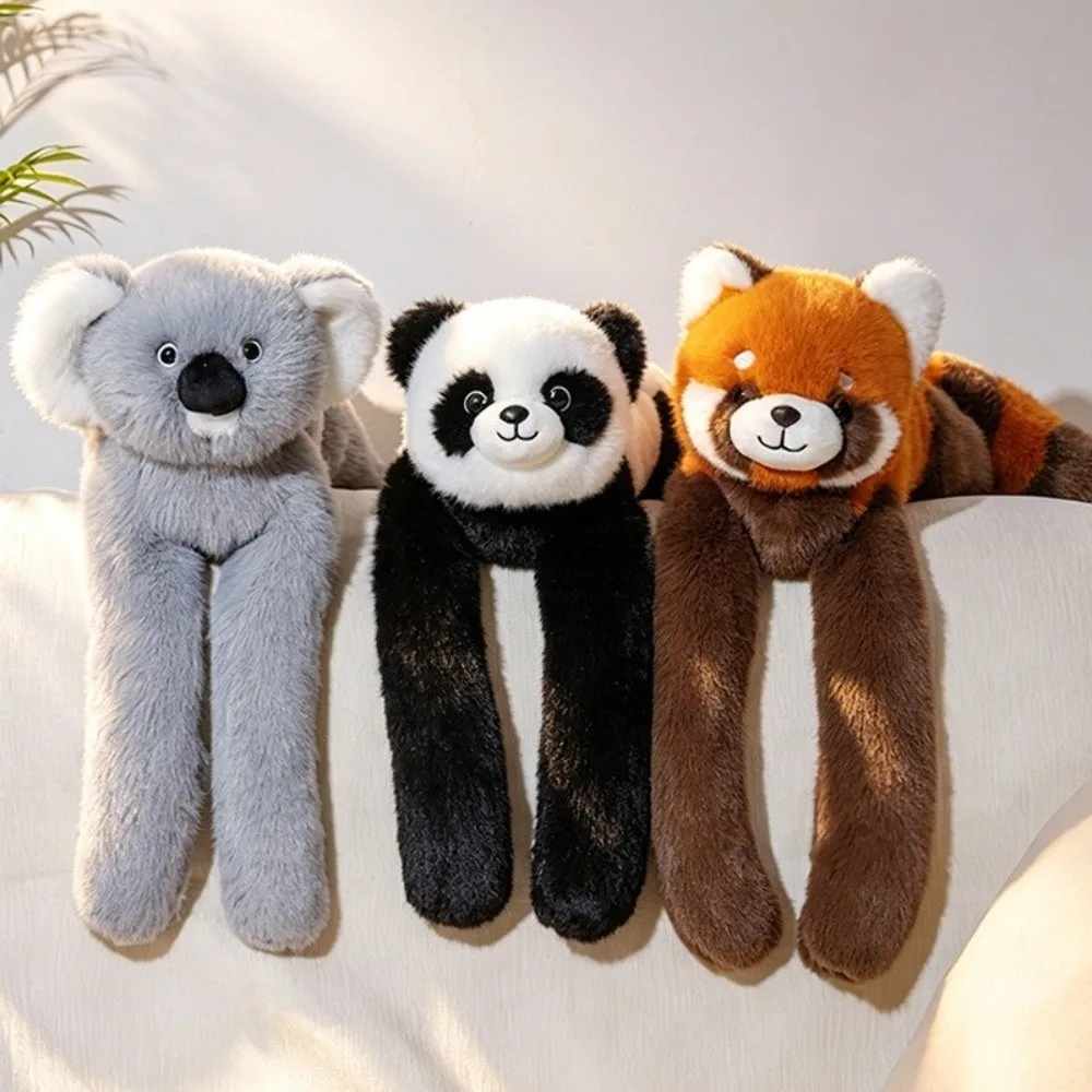 55cm Animals Plush Doll Soft Increased Feeling Load-bearing Doll Plush Toy Long Armed Plush Doll Pillow Panda Husky Fox Koala