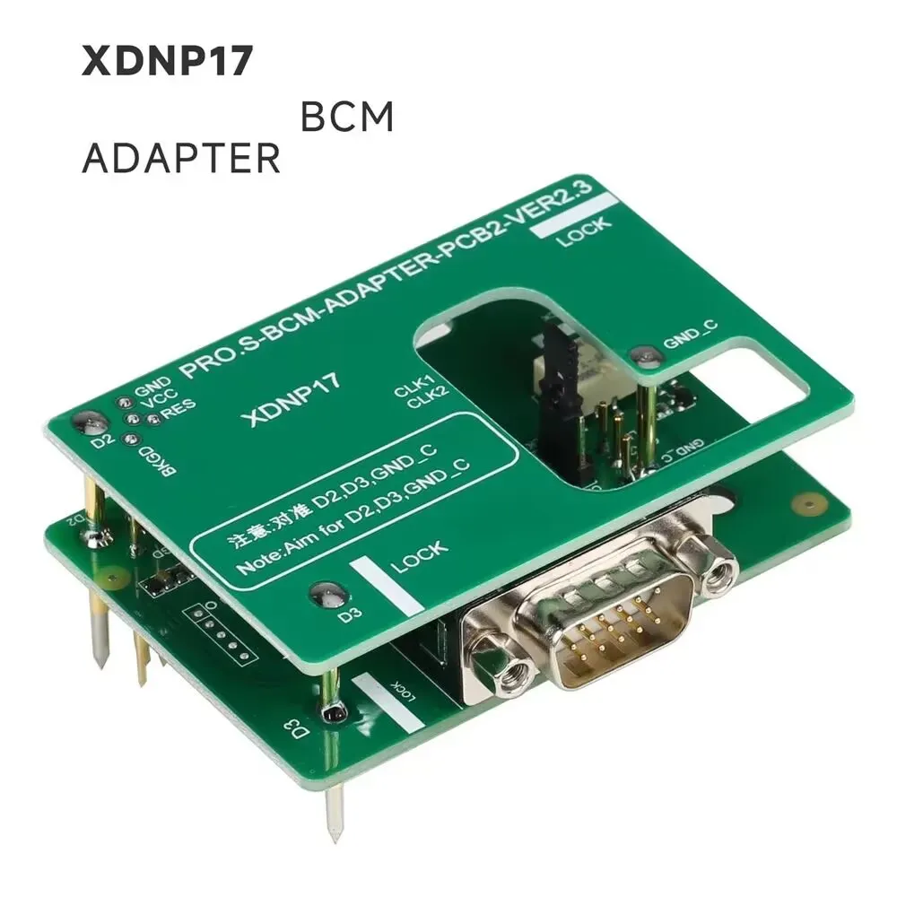 Picture 6: Xhorse XDNP17 Adapter For Porsche IMMO BCM Adapter Solder Free Work With VVDI Prog Mini Prog Key Tool Plus Programming Devices