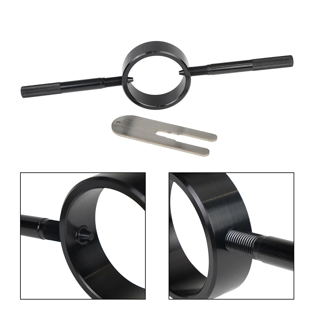 Universal Motorcycle Fork Spring Compressor Kit Fits Most Inverted Street Forks Maintenance Repair - Image 5