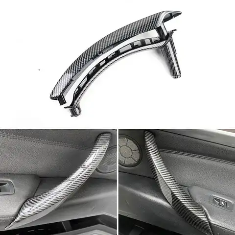 ABS 카본 스타일 자동차 인테리어 문짝 핸들 풀 커버, BMW X5 X6 E70 E71 2008 2009 2010 2011 2012 2013 E72 2010 - 2014 2015