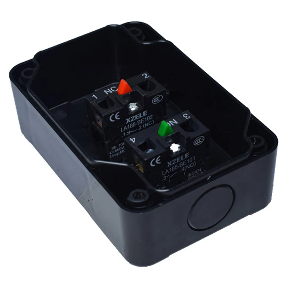 CNC Start Stop Switch Industrial Control Box For Harsh Environments IP65 Waterproof Rating For Automation Equipment