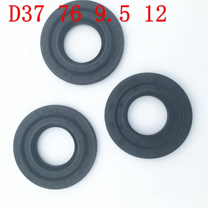 6pcs Water Seal Oil Seal D37 76 9.5 12 For Lg Washing Machine Bearing 6306 6305
