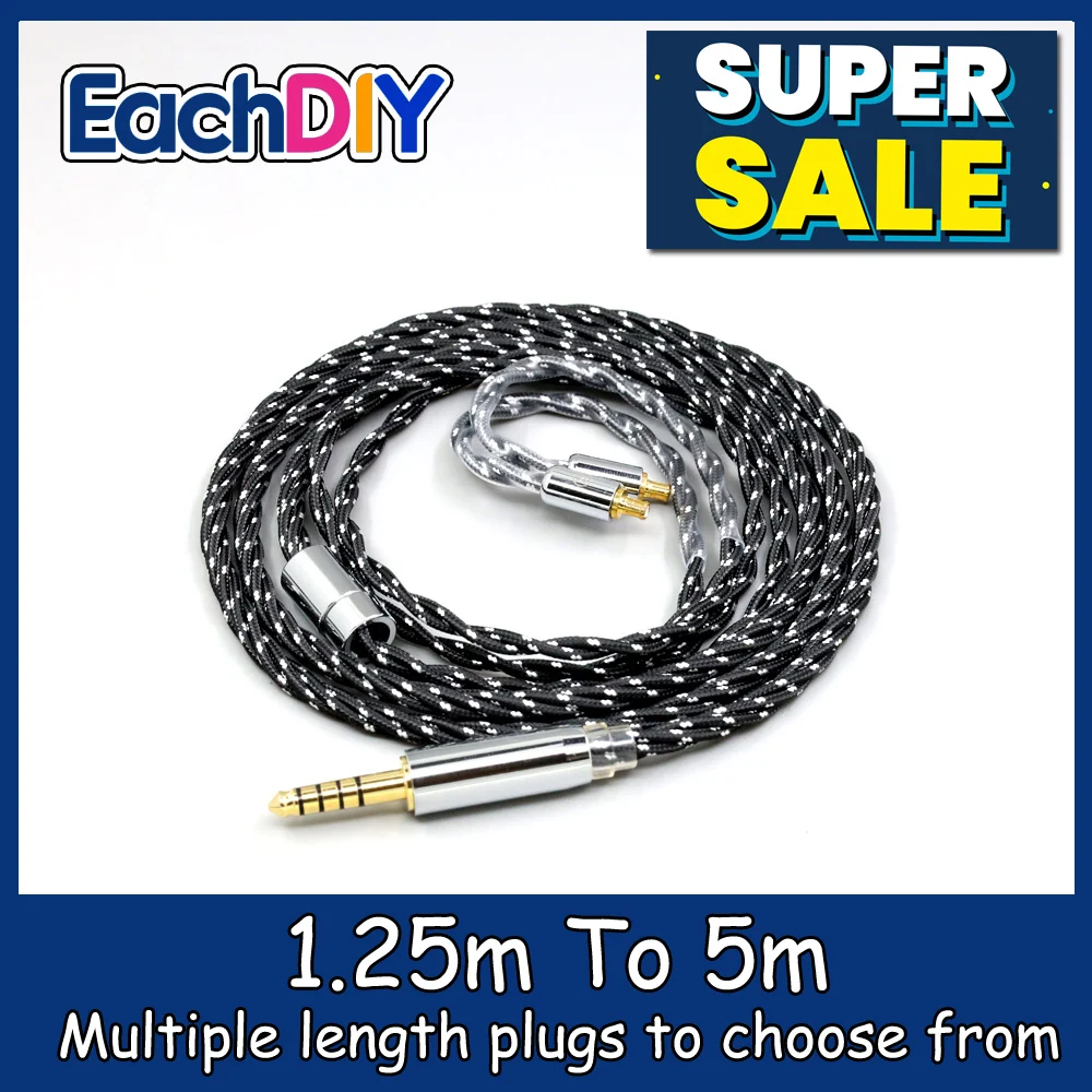 

OCC Mixed OFC Twisting Nylon Earphone Cable For Audio Technica ATH-CKR100 CKR90 CKS1100 CKR100IS CKS1100IS LN008751