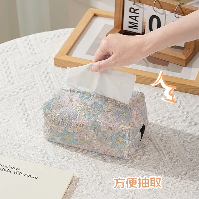 

LH tissue box, simple national style, high-end home decoration paper box