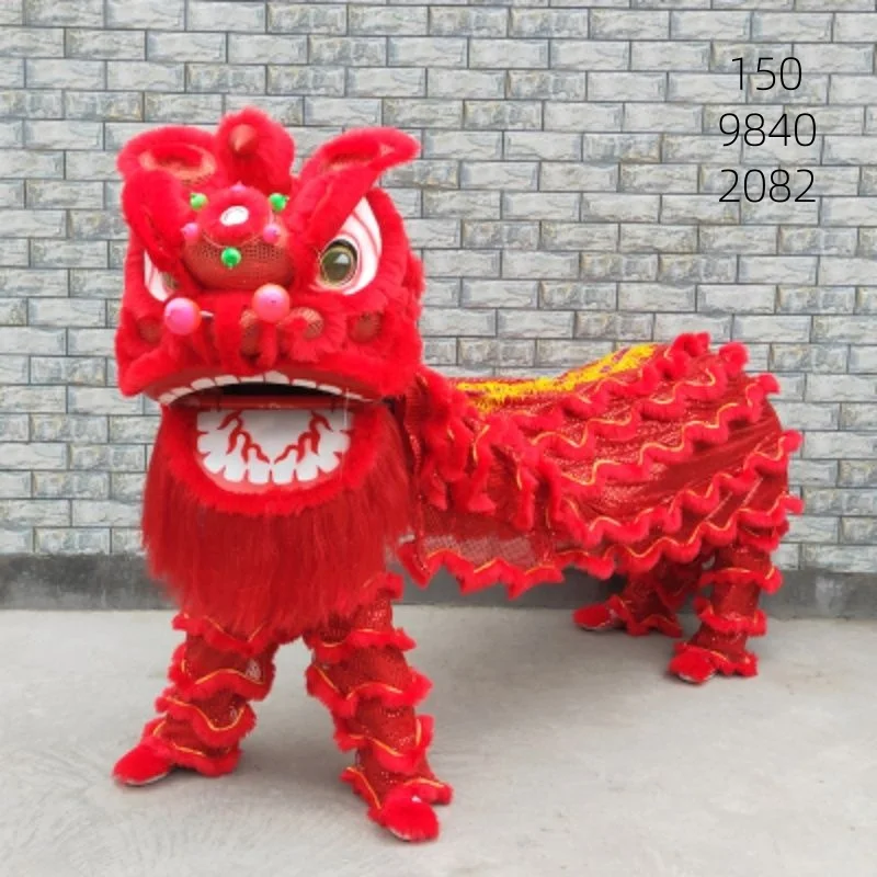 Lion Dance Props Complete Set Adult Complete Set Two Person Large-scale Event Doll Costume