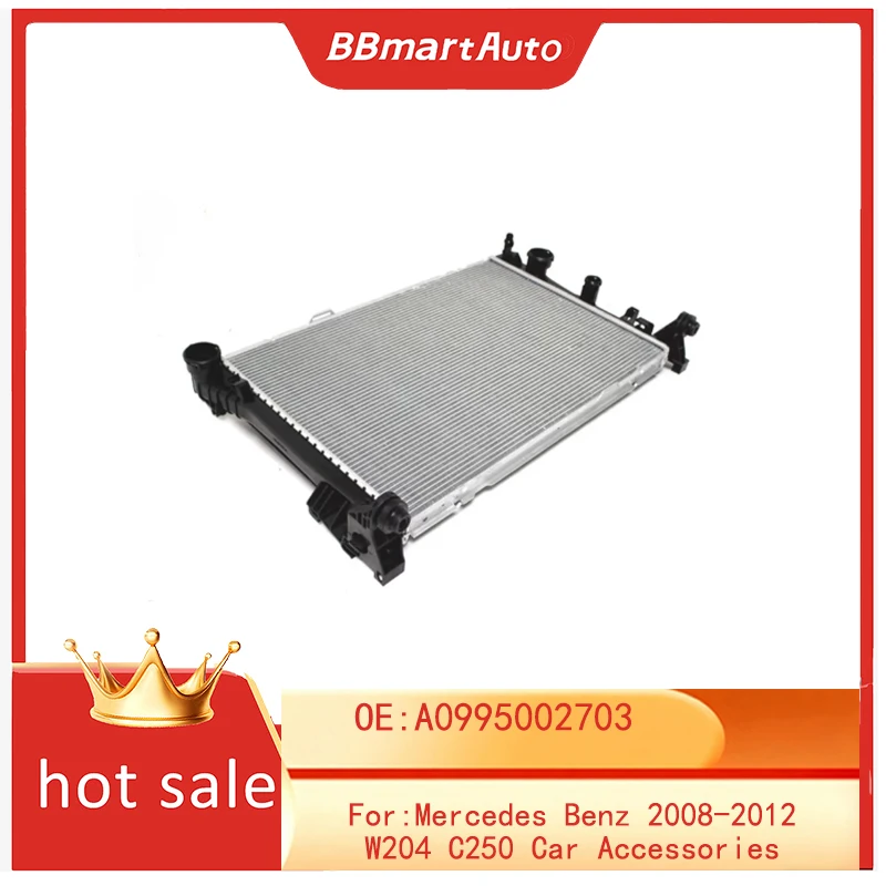 

BBmart автозапчасти 1 шт. радиатор охлаждения двигателя для Mercedes Benz 2008-2012 W204 C250 автомобильные аксессуары A0995002703