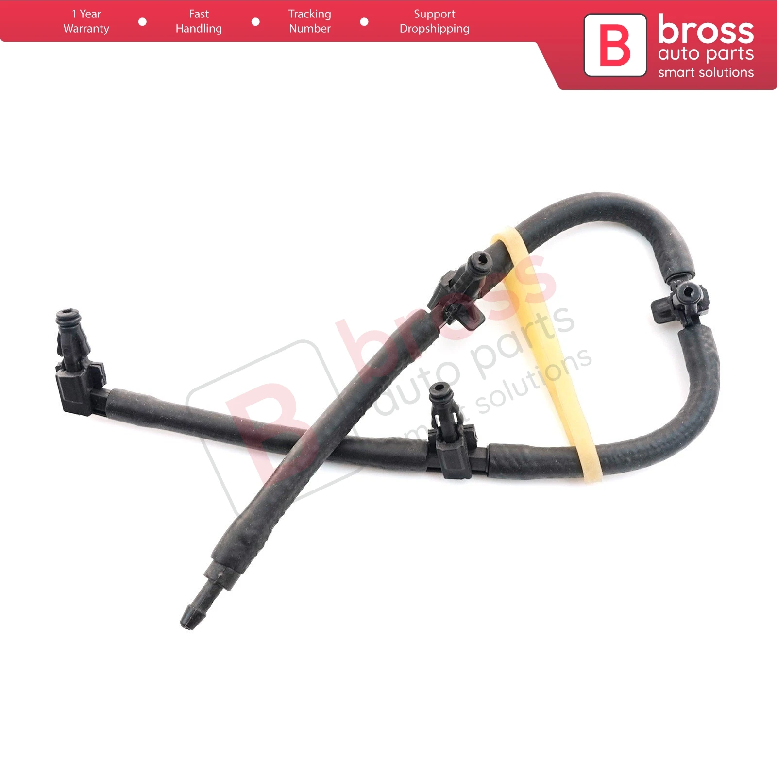 

Bross BHC640 Injector Fuel Leak Off Line Pipe 6510702432 for Vito Viano W639 2010-2017; W906 2010-2017 OM651 European Version