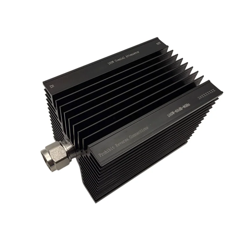 100W Coaxial Fixed RF Attenuator 6GHz Selectable Attenuation Value For Wireless Microwave Signal Test Communication